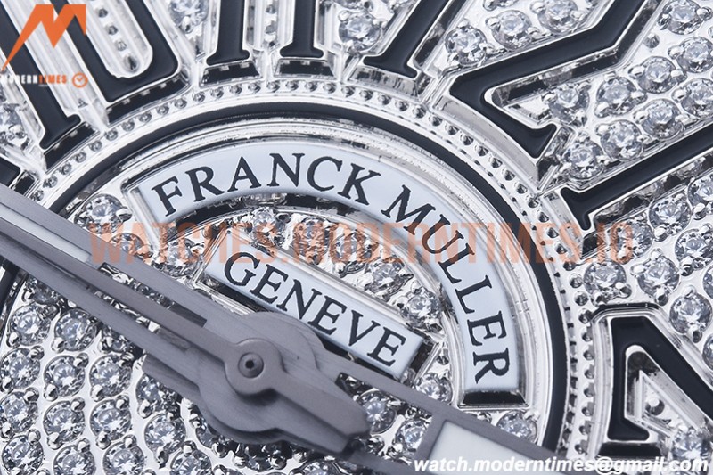 Franck Muller - Vanguard Mens Blk Diam Dia/Dia Dia/Num ABF A2824
