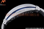 Franck Muller - Vanguard Mens Blue CG Diam Dia/Dia Dia/Num ABF A2824