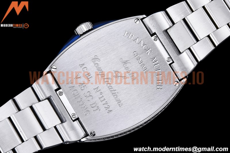 Franck Muller - Vanguard Mens Blue CG Diam Dia/Dia Dia/Num ABF A2824