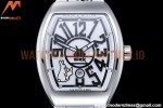 Franck Muller - Vanguard Mens FR2 SS/RU Wht/Num ABF A2824