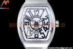 Franck Muller - Vanguard Mens FR2 SS/SS Wht/Num ABF A2824