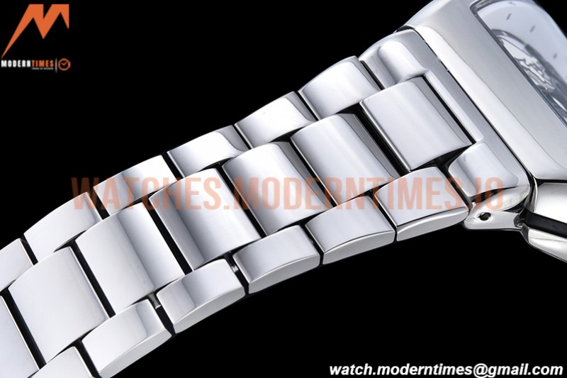 Franck Muller - Vanguard Mens FR2 SS/SS Wht/Num ABF A2824