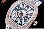 Franck Muller - Vanguard Mens FR2 Dia RG/RU Wht/Num ABF A2824