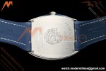 Franck Muller - Vanguard Yachting V45 Silver Dragon King Full Diamond Blu/Dia Blue Nylon Strap ABF A2824 | 프랭크 뮬러 - 뱅가드 요팅 V45 실버 드래곤 킹 풀 다이아몬드 블루/다이아몬드 블루 나일론 스트랩 ABF A2824