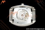 Franck Muller - Vanguard Yachting V45 Silver Dragon King Full Diamond Blu/Dia Blue Nylon Strap ABF A2824 | 프랭크 뮬러 - 뱅가드 요팅 V45 실버 드래곤 킹 풀 다이아몬드 블루/다이아몬드 블루 나일론 스트랩 ABF A2824