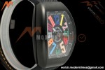 Franck Muller - Vanguard V45 Black PVD/NY Black Nylon Strap ABF A2824 | 프랭크 뮬러 - 뱅가드 V45 블랙 PVD/NY 블랙 나일론 스트랩 ABF A2824
