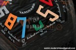 Franck Muller - Vanguard V45 Carbon Color Dream CAB/NY Black Nylon Strap ABF A2824