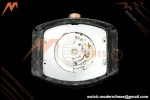 Franck Muller - Vanguard V45 Carbon RG Markers CAB/NY Blk/Wht Nylon Strap ABF A2824
