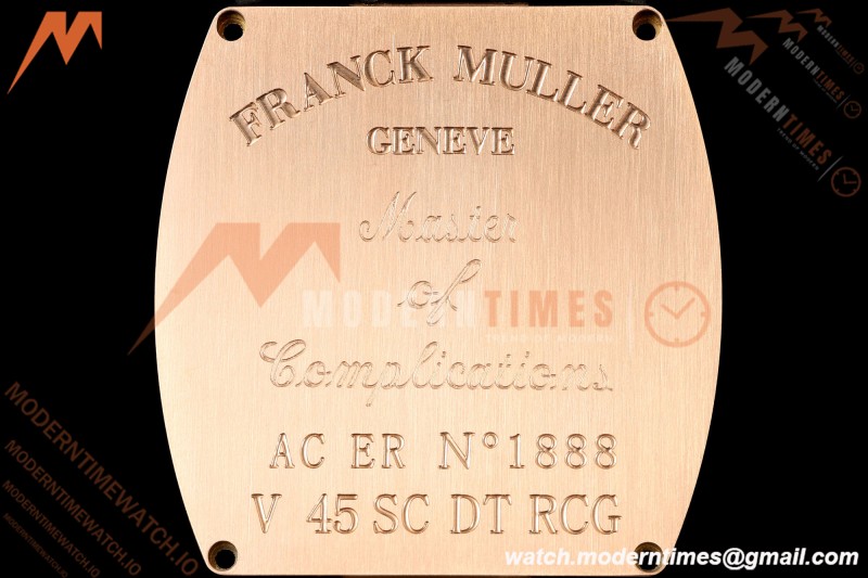Franck Muller - Vanguard V45 Skenderbeu RG/LE Red/Num ABF A2824 | 프랭크 뮬러 - Vanguard V45 Skenderbeu RG/LE 레드/Num ABF A2824