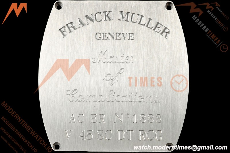 Franck Muller - Vanguard V45 Zvonimir SS/LE Blk/Num ABF A2824 | 프랑크 뮐러 - 뱅가드 V45 즈보니미르 SS/LE 블랙/넘버 ABF A2824