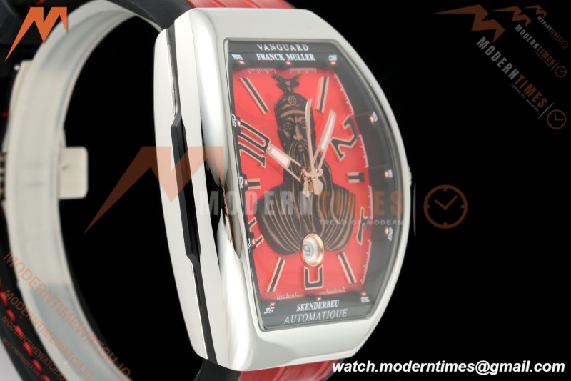 Franck Muller - Vanguard V45 Skenderbeu SS/LE Red/Num ABF A2824