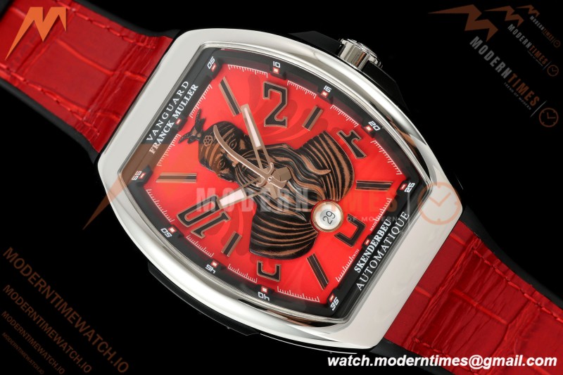Franck Muller - Vanguard V45 Skenderbeu SS/LE Red/Num ABF A2824