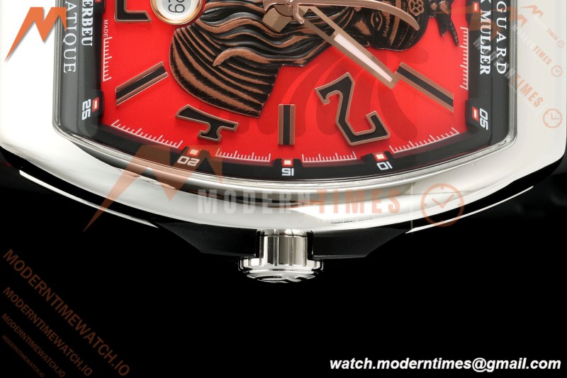 Franck Muller - Vanguard V45 Skenderbeu SS/LE Red/Num ABF A2824