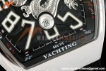Franck Muller - Vanguard Yachting V45 Silver Dragon King Blk/Num Black Nylon Strap ABF A2824 | 프랭크 뮬러 - 뱅가드 요팅 V45 실버 드래곤 킹 블랙/넘버 블랙 나일론 스트랩 ABF A2824