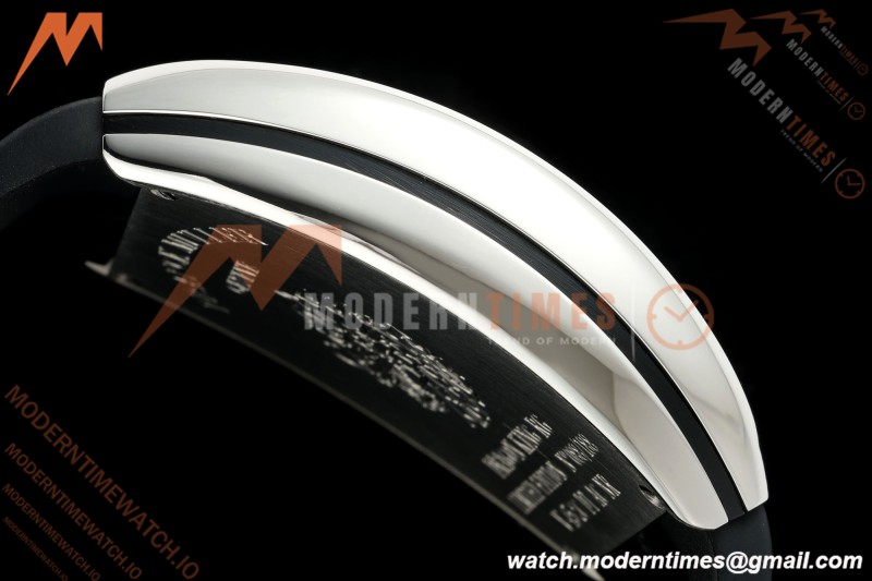 Franck Muller - Vanguard Yachting V45 Silver Dragon King Blk/Num Black Nylon Strap ABF A2824 | 프랭크 뮬러 - 뱅가드 요팅 V45 실버 드래곤 킹 블랙/넘버 블랙 나일론 스트랩 ABF A2824