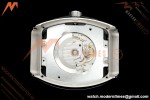 Franck Muller - Vanguard Yachting V45 Silver Dragon King Blk/Num Black Nylon Strap ABF A2824 | 프랭크 뮬러 - 뱅가드 요팅 V45 실버 드래곤 킹 블랙/넘버 블랙 나일론 스트랩 ABF A2824