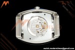 Franck Muller - Vanguard Yachting V45 Silver Dragon King Blu/Num Blue Leather Strap ABF A2824 | 프랭크 뮬러 - 뱅가드 요팅 V45 실버 드래곤 킹 블루/넘 블루 가죽 스트랩 ABF A2824