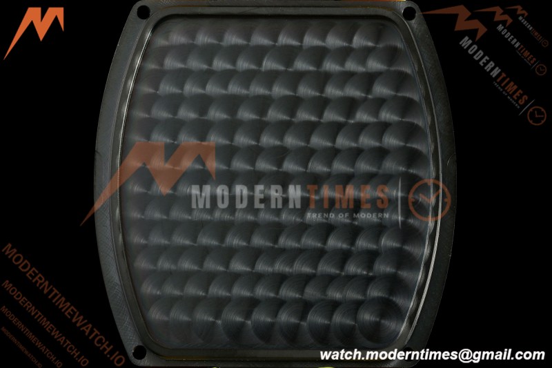 Franck Muller - Vanguard V45 Classic Carbon Orange Markers CAB/LE Black Dial ABF A2824