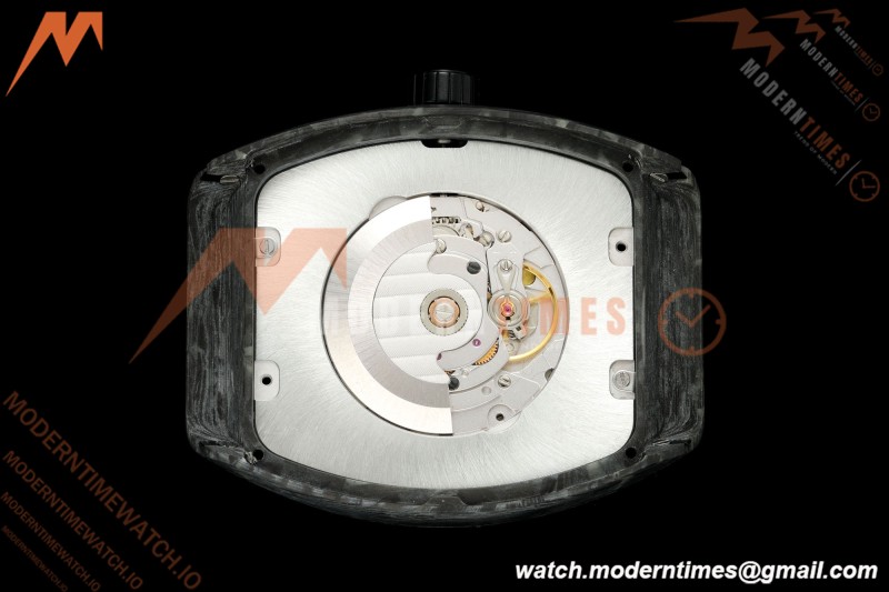 Franck Muller - Vanguard V45 Classic Carbon Orange Markers CAB/LE Black Dial ABF A2824
