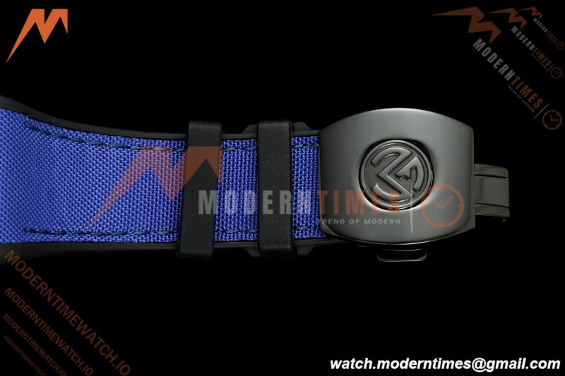 Franck Muller - Vanguard V45 Classic Carbon Blue Markers CAB/NY Black Dial ABF A2824