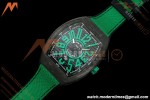 Franck Muller - Vanguard V45 Classic Carbon Green Markers CAB/NY Black Dial ABF A2824