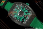 Franck Muller - Vanguard V45 Classic Carbon Green Markers CAB/NY Black Dial ABF A2824