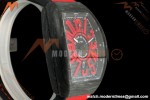 Franck Muller - Vanguard V45 Classic Carbon Red Markers CAB/NY Black Dial ABF A2824