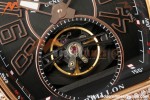Franck Muller - Vanguard Men's Collection V45 Dia RG/LE Black Dial ABF A23J
