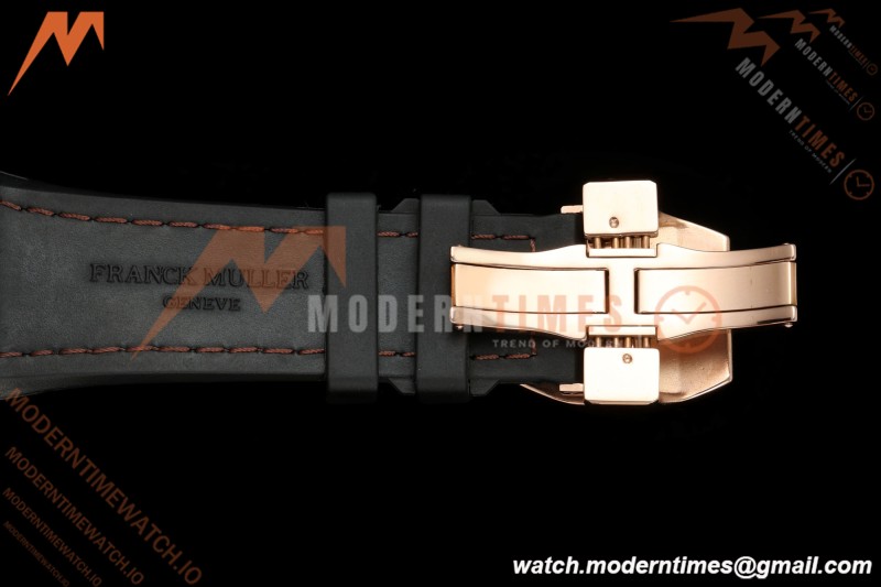 Franck Muller - Vanguard Men's Collection V45 Dia RG/LE Black Dial ABF A23J
