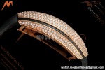 Franck Muller - Vanguard Men's Collection V45 Dia RG/LE Black Dial ABF A23J
