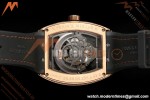 Franck Muller - Vanguard Men's Collection V45 Dia RG/LE Black Dial ABF A23J