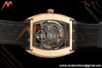 Franck Muller - Vanguard Men's Collection V45 Dia RG/LE Black Dial ABF A23J