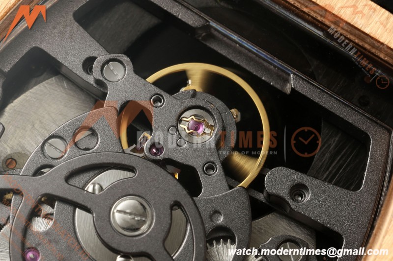 Franck Muller - Vanguard Men's Collection V45 RG/LE Black Dial ABF A23J