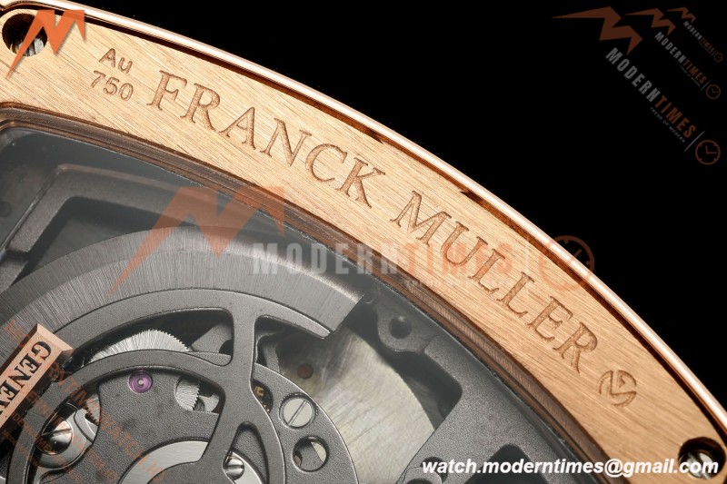 Franck Muller - Vanguard Men's Collection V45 RG/LE Black Dial ABF A23J