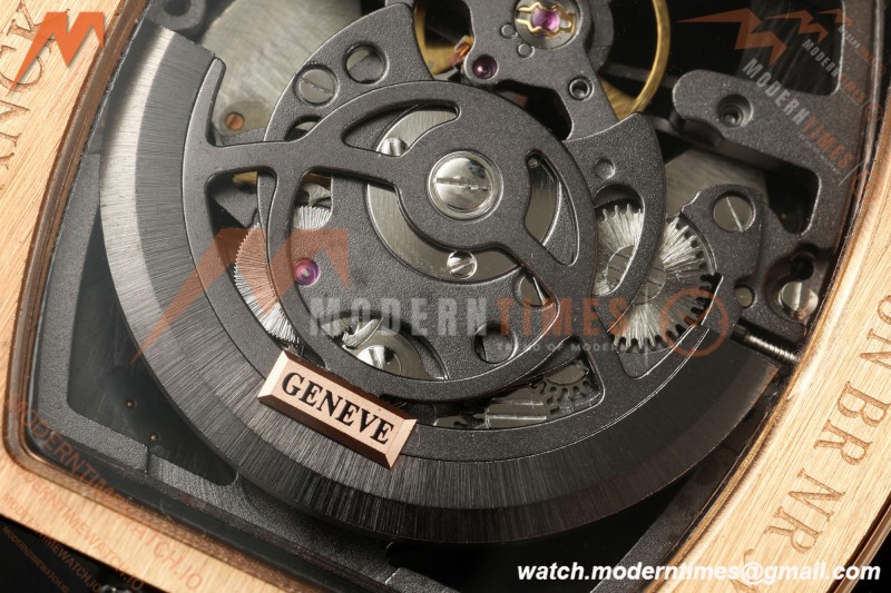 Franck Muller - Vanguard Men's Collection V45 RG/LE Black Dial ABF A23J