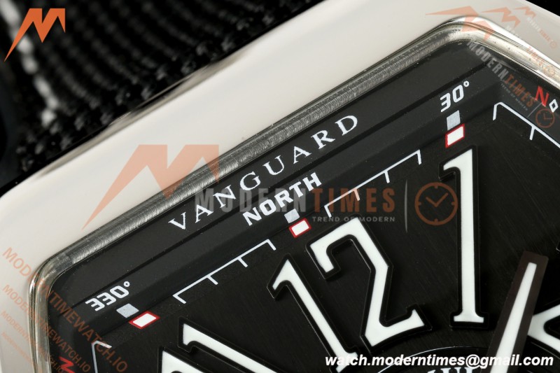 Franck Muller - Vanguard Men's Collection V45 SS/NY Black Dial ABF A23J