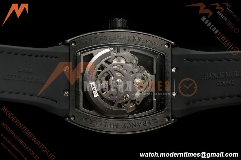 Franck Muller - Vanguard Men's Collection V45 PVD/LE Black Dial ABF A23J