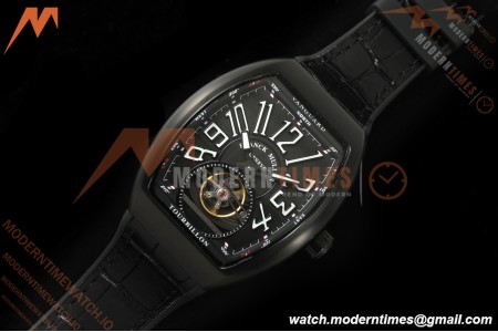 Franck Muller - Vanguard Men's Collection V45 PVD/LE Black Dial ABF A23J