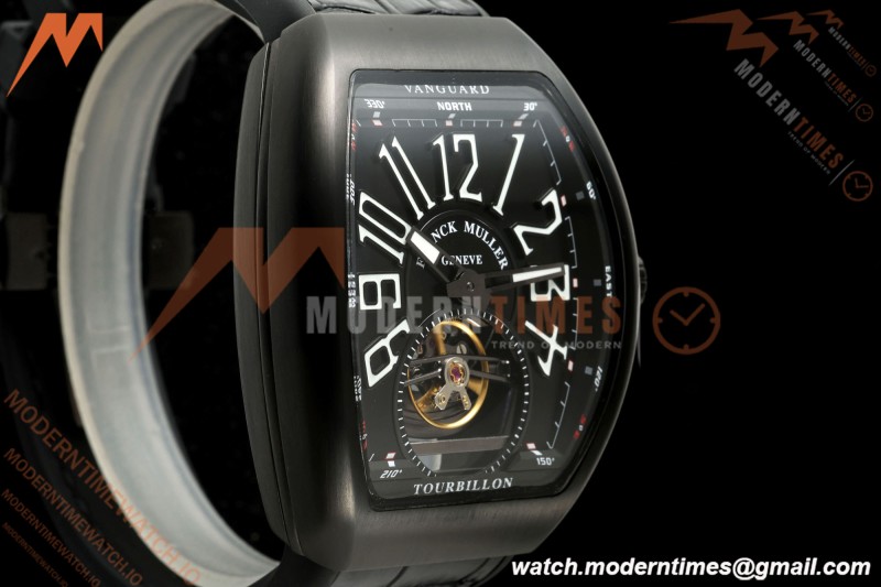 Franck Muller - Vanguard Men's Collection V45 PVD/LE Black Dial ABF A23J