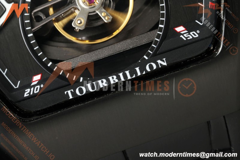 Franck Muller - Vanguard Men's Collection V45 PVD/LE Black Dial ABF A23J
