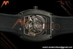 Franck Muller - Vanguard Men's Collection V45 Dia PVD/LE Black Dial ABF A23J