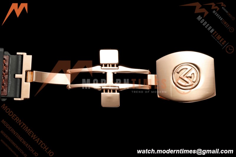Franck Muller - Vanguard Men's Collection V45 RG/Brn LE Black Dial ABF A23J