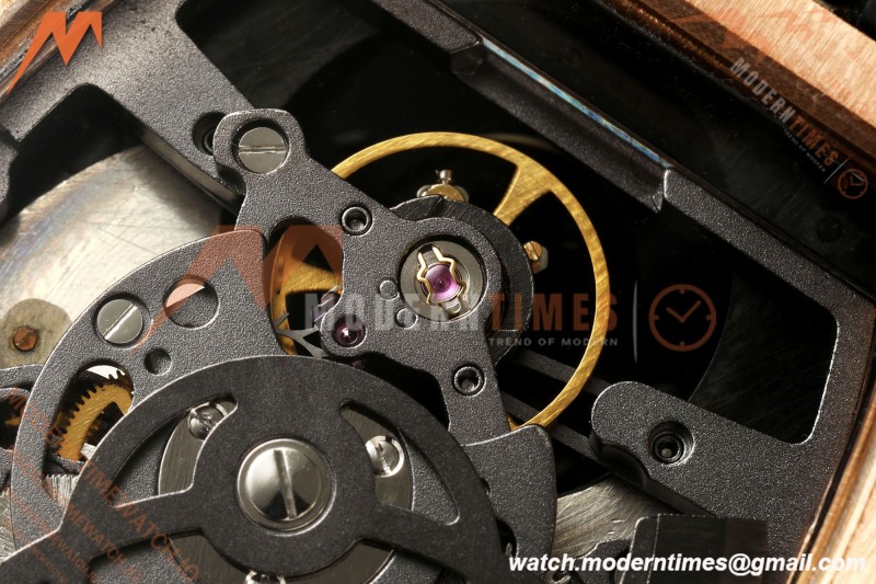 Franck Muller - Vanguard Men's Collection V45 RG/Brn LE Black Dial ABF A23J