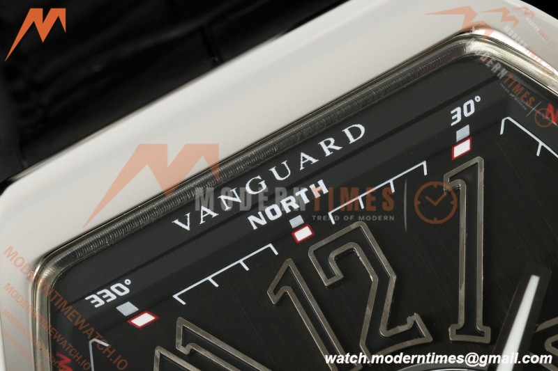 Franck Muller - Vanguard Men's Collection V45 SS/Blk LE Black Dial ABF A23J
