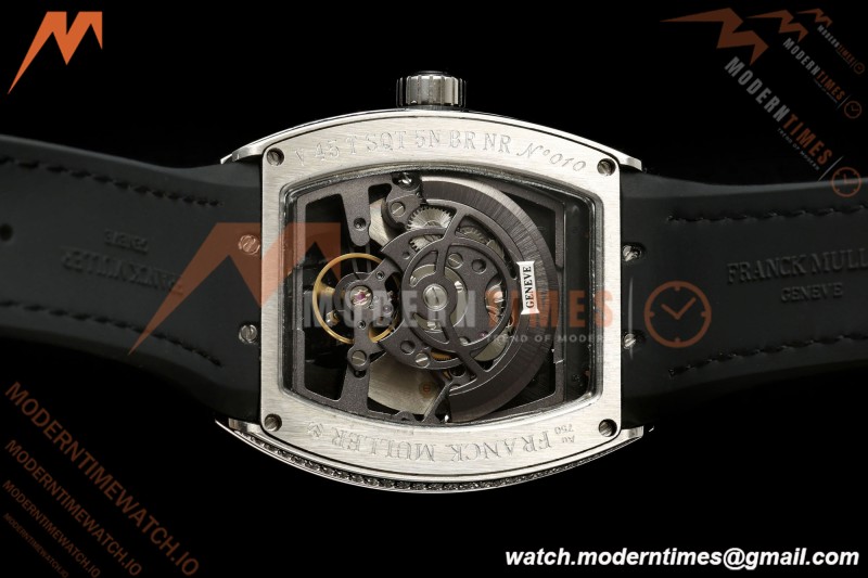 Franck Muller - Vanguard Men's Collection V45 Dia SS/Blk LE Black Dial ABF A23J