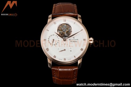 Blancpain - Villeret Tourbillon 8 Jours RG/LE Wht/Rm JBF V3