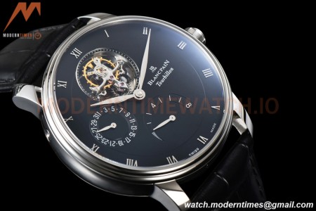 Blancpain - Villeret Tourbillon 8 Jours SS/LE Black/Rm JBF V3
