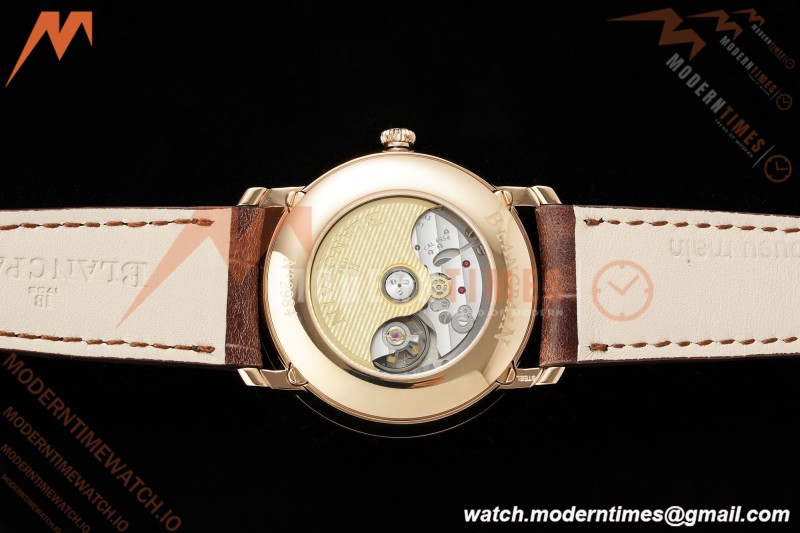 Blancpain - Villeret Moonphase 6654 40mm Complete Calendar RG/LE White APSF A6654 | 블랑팡 - 빌레레 문페이즈 6654 40mm 컴플리트 캘린더 RG/LE 화이트 APSF A6654