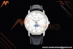 Blancpain - Villeret Moonphase 6654 40mm Complete Calendar SS/LE White APSF A6654 | 블랑팡 - 빌레레 문페이즈 6654 40mm 컴플리트 캘린더 SS/LE 화이트 APSF A6654