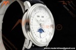 Blancpain - Villeret Moonphase 6654 40mm Complete Calendar SS/LE White APSF A6654 | 블랑팡 - 빌레레 문페이즈 6654 40mm 컴플리트 캘린더 SS/LE 화이트 APSF A6654